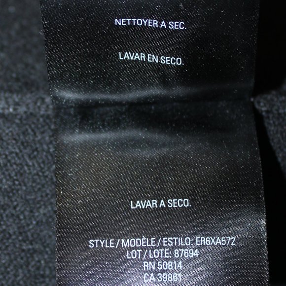 Elie Tahari Cashmere Black Cardigan crew neck with Crystal neck Decoratio size M - Picture 9 of 9